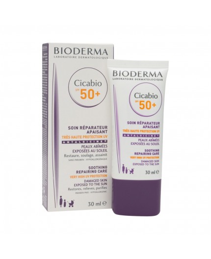BIODERMA CICABIO SPF50+ SOIN RÉPARATEUR APAISANT 30 ML