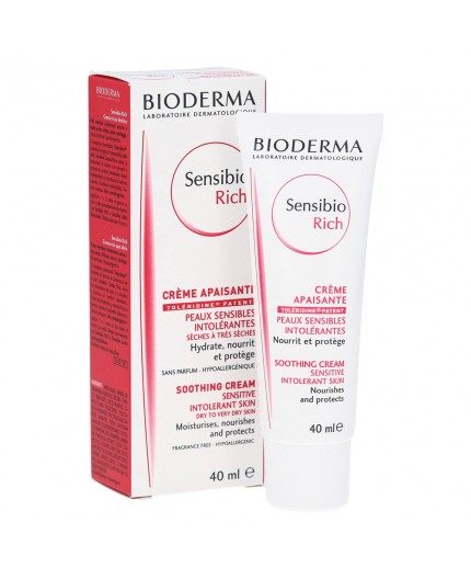 BIODERMA SENSIBIO RICH CRÈME APAISANTE 40 ML