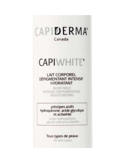 CAPIDERMA CAPIWHITE LAIT CORPOREL DÉPIGMENTANT INTENSIF 150 ML