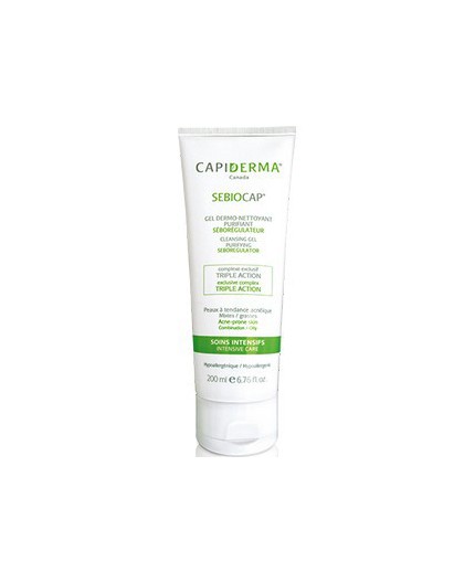 CAPIDERMA SEBIOCAP GEL DERMO-NETTOYANT 200 ML