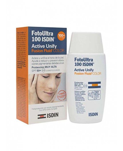 ISDIN FOTOULTRA ACTIVE UNIFY SPF 100+ FUSION FLUIDE COLOR (50ML)
