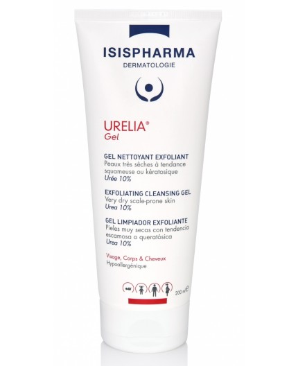 ISIS PHARMA URELIA GEL NETTOYANT EXFOLIANT 200 ML