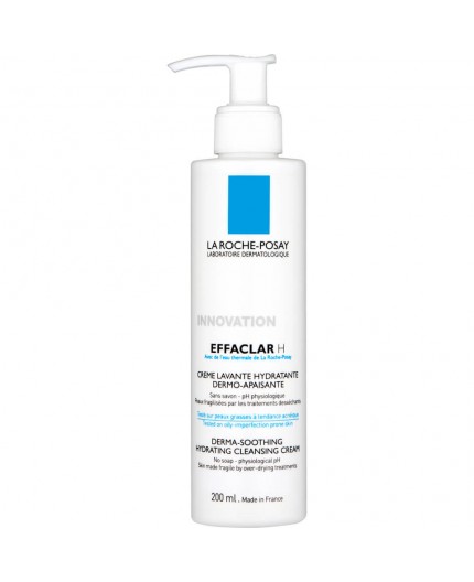 LA ROCHE POSAY EFFACLAR H CRÈME LAVANTE HYDRATANTE 200 ML