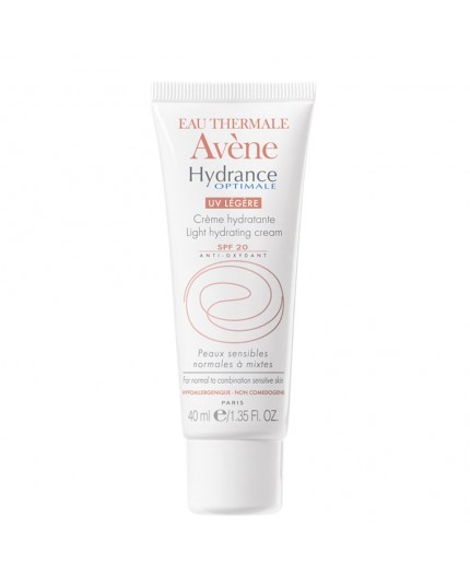 AVENE HYDRANCE UV LÉGÈRE CRÈME HYDRATANTE SPF 20 (40 ML)