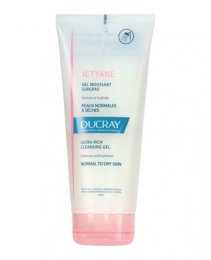 DUCRAY ICTYANE GEL MOUSSANT SURGRAS 200 ML