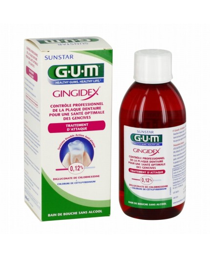 GUM GINGIDEX BAIN DE BOUCHE 300 ML