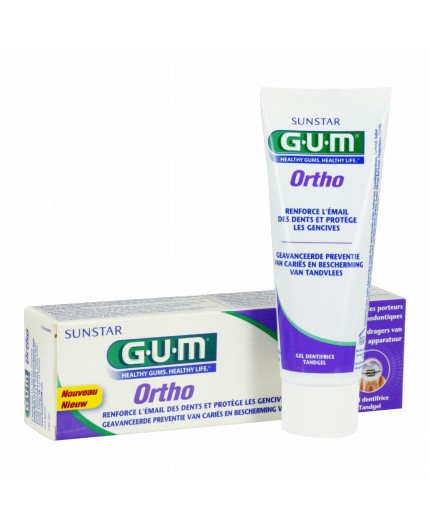 GUM ORTHO DENTIFRICE 75 ML