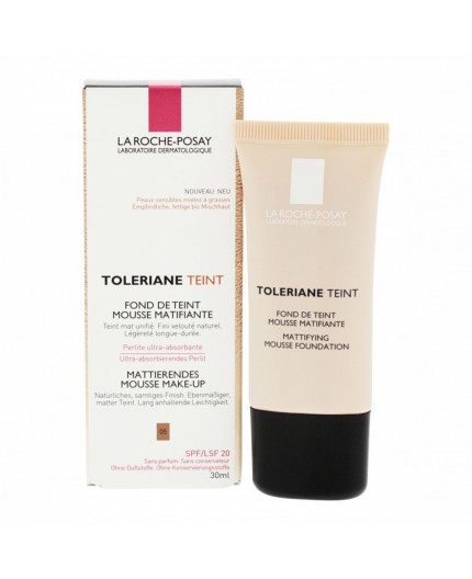 LA ROCHE POSAY TOLERIANE TEINT MOUSSE MATIFIANTE N01 IVOIRE 30 ML