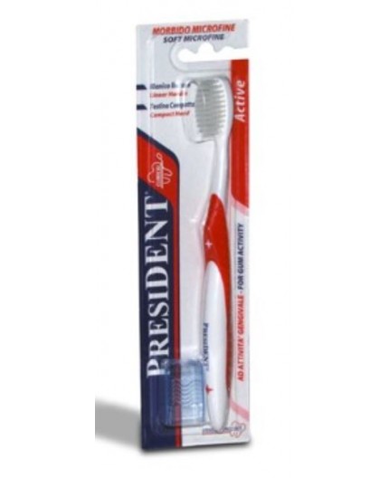 PRESIDENT ACTIVE BROSSE À DENTS EXTRA-SOUPLE