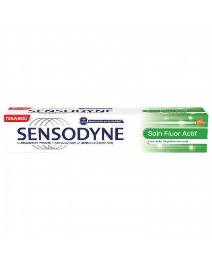 SENSODYNE SOIN FLUOR ACTIF 75ML